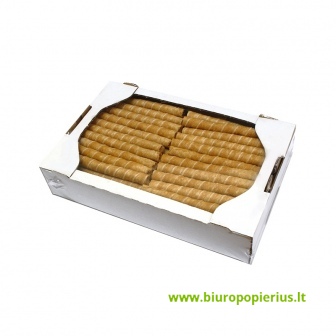  Vafliniai vamzdeliai su toffi  įdaru, 1 kg