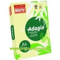  Spalvotas pop.REY ADAGIO 03, A4, 80 g/m2, 500 l., pastelinės kanarėlių sp.