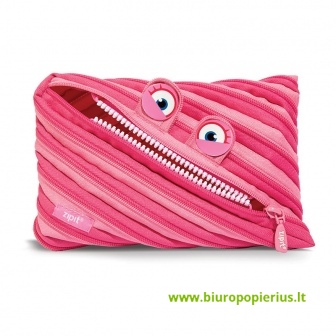  Penalas-pieštukinė ZIPIT Wildlings Jumbo Pouch, ZTMJ-WD-HIP, rožinės sp.