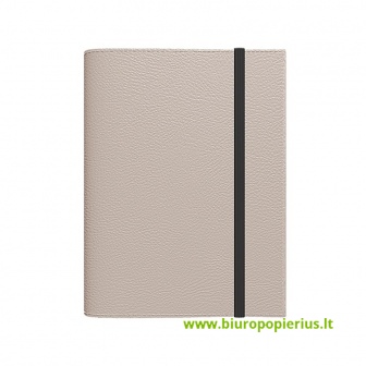  Kalendorius MANAGER Spirex Day 2026, A5, PU FLEX, šviesiai pilkos sp.