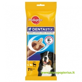  Papildomas šunų ėdalas PEDIGREE Dentastix, dideliems šunims, 270 g