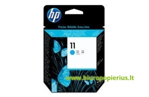Hewlett-Packard 11 Cyan Printhead Mėlyna, galvutė, 24000 psl.