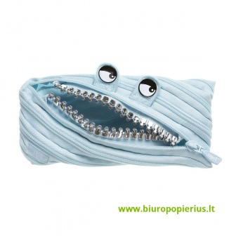  Penalas-pieštukinė ZIPIT Grillz Monster Pouch, ZTM-GR4, Šviesiai mėlynos spalvos