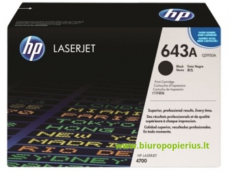 Hewlett-Packard Q5950A Juoda, 11000 kopijų