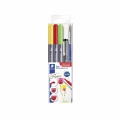  Kūrybinis rinkinys STAEDTLER 3001 STB5-2, 3 spalvų žymekliai, rašiklis ir teptukas