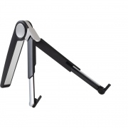  Nešiojamojo kompiuterio stovas SUN-FLEX®GRAVITY STAND, metalinis, juodos/sidabrinės spalvos