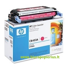 Hewlett-Packard CB403A Purpurinė, 7500 psl.