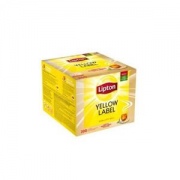  Aukščiausios kokybės juodoji arbata LIPTON Yellow Label, 200 vnt. po 2 g.