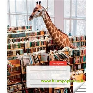  Lietuvių kalbos sąsiuvinis, linijomis, 36 lapai. Vidinių lapų gramatūra – 90 g/m2.