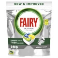  Automatinių indaplovių kapsulės FAIRY Platinum LEMON, 55 vnt.