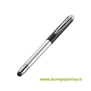  Antspaudas-rašiklis su jutikliniu rašikliu COLOP ALU Magnet, juoda sp., juoda pagalvėlė