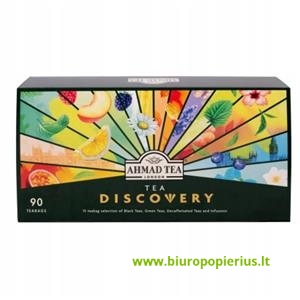  Arbatos rinkinys Ahmad, Discovery Selection, dėžutėje, 90vnt