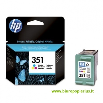 Hewlett-Packard 351 (CB337EE) Trispalvė, 170 psl.