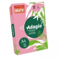  Spalvotas pop.REY ADAGIO 05, A4, 80 g/m2, 500 l., karamelės ryškiai rožinė
