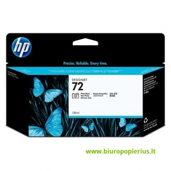 Hewlett-Packard 72 Photo Black Juodas rašalas, 130 ml.