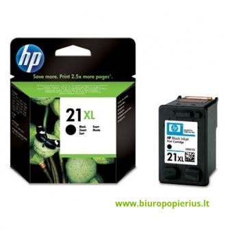Hewlett-Packard 21XL (C9351CE) Juoda, 475 psl.  	