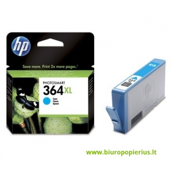 Hewlett-Packard 364 XL C (CB323EE) Mėlyna, 750 psl.