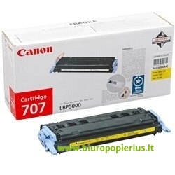 Canon Cartridge 707 Y + Hewlett-Packard Q6002A Geltona, 2000 psl.