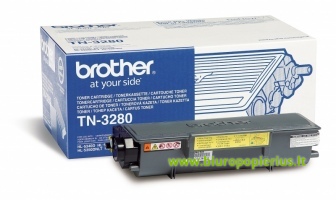 Brother TN-3280/TN-650 Juoda , 8000 psl.