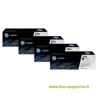 Hewlett-Packard 305A (CE412A) Geltona, 2600 psl.